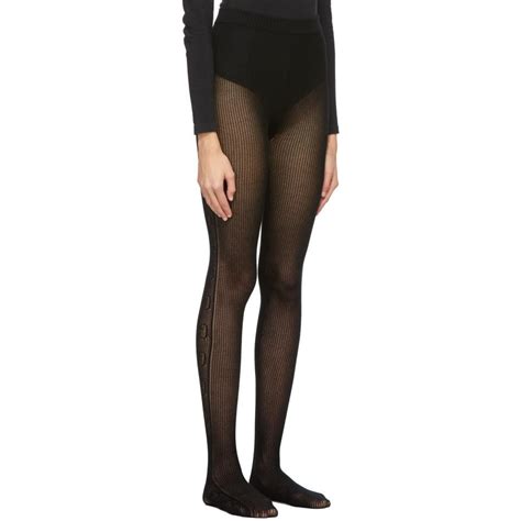 gucci dress tight|Gucci distressed tights.